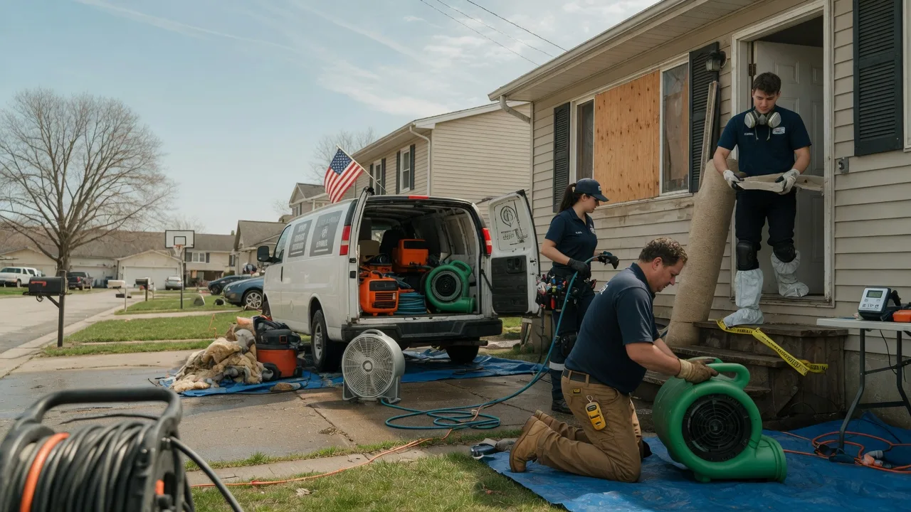 Water Damage Restoration in Pittsburg, TX near me
